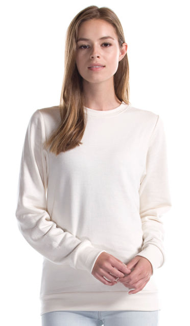 Crewneck sweatshirt cheap white